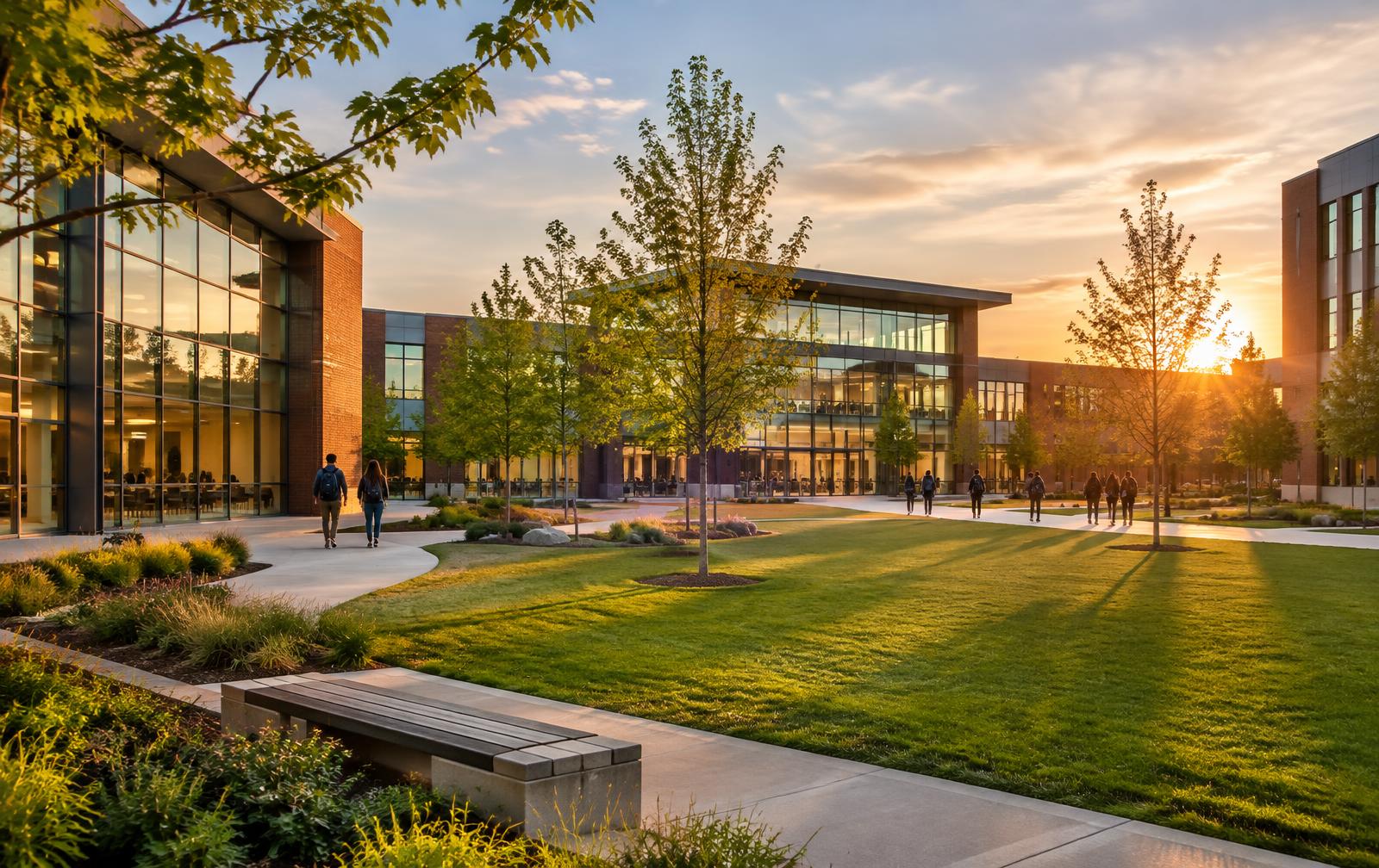 Rendering of a future ICAA educational campus